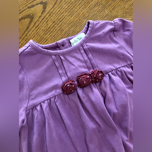 Matilda Jane Plum Purple Dress with bloomers 18-24 months - Picture 3 of 5